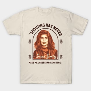 Susan Sontag Portrait and Quote T-Shirt